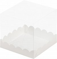 Коробка под торт с прозрачным куполом 150*150*200 