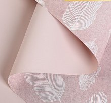 Пленка матовая для цветов "Дафна",нежно розовый, 57 см х 5 м