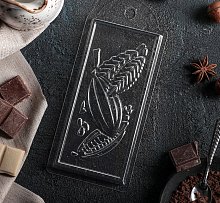 Форма для шоколада 7×15×1 см "Какао"