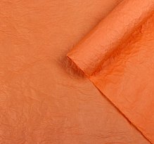 Бумага упаковочная, "Эколюкс", оранжевый, 0,7 x 5 м