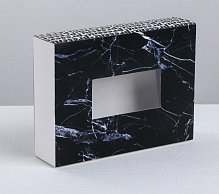     Коробка мужск.для сладостей мрамор Present for you, 20 × 15 × 5 см