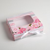 Складная коробка подарочная «Тебе», 20 х 18 х 5 см