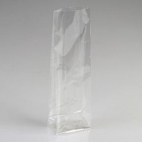 Пакет полипропиленовый фасовочный, прозрачный, 8 х 5 х 23,5 см