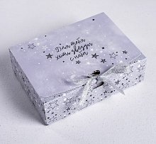 Коробка подарочная «Для тебя хоть звезды», 20 х18 х5 смК