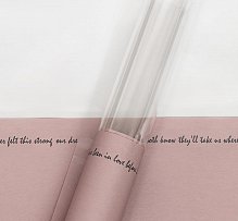 Фетр ламинированный "Письмена", цвет пыльно-розовый, 52 х 30 см