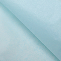 Бумага упаковочная тишью, голубой, 50 см х 66 см 