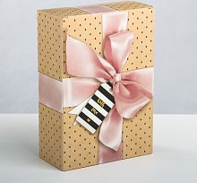 Складная коробка With love, 16 × 23 × 7.5 см