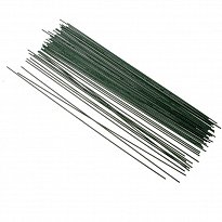 Проволока для изготовления искусственных цветов "Зелёная" длина 40 см сечение 0,2 