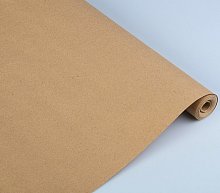 Бумага упаковочная крафт без печати, 70 г/м2, 0,72 х 10 м