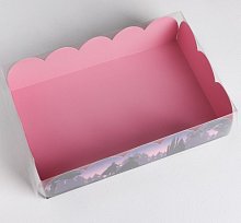 Коробка подарочная с PVC-крышкой «Сказка», 20 × 30 × 8 см 4950876