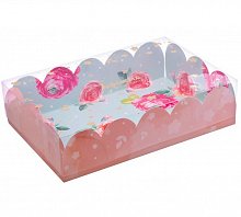Коробка подарочная «Твои мечты», с PVC-крышкой 20 × 30 × 8 см