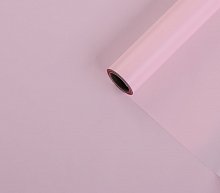 Пленка для цветов матовая "Нуар", нежно-розовый, 0,5 х 10 м